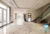 New villa with large campus with green garden for rent ciputra Hanoi
